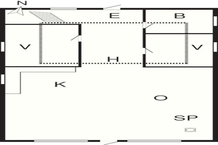 6 persoons vakantie huis in Harboøre-By Traum-Plattegrond