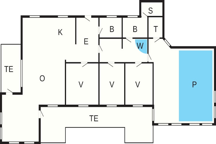 8 persoons vakantie huis in Fjerritslev-By Traum - Plattegrond