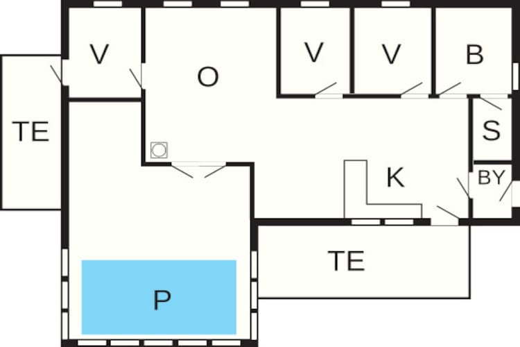8 persoons vakantie huis in Farsø-By Traum-Plattegrond
