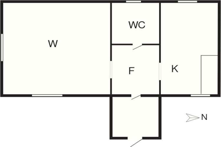 Maison de vacances pour 4 a TORSBY-By Traum-Plan d'étage