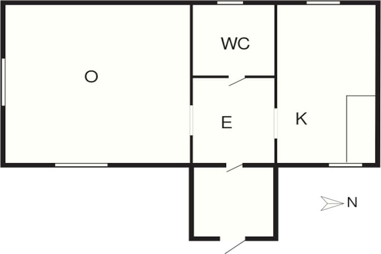 Maison de vacances pour 4 a TORSBY-By Traum-Plan d'étage