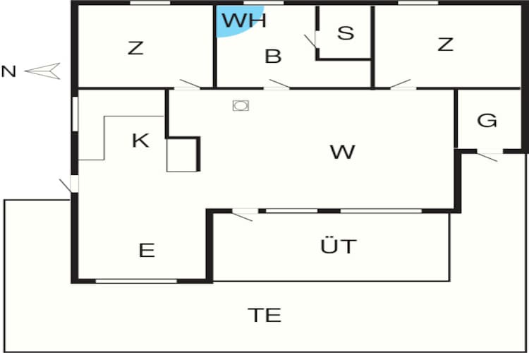 6 persoons vakantie huis in Ringkøbing-By Traum-Plattegrond