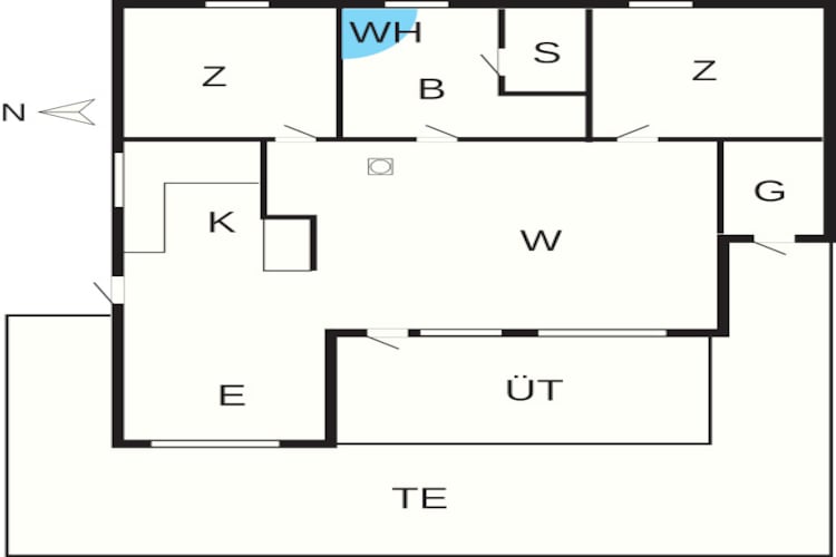 6 persoons vakantie huis in Ringkøbing-By Traum-Plattegrond