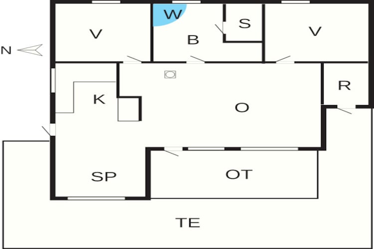 6 persoons vakantie huis in Ringkøbing-By Traum-Plattegrond
