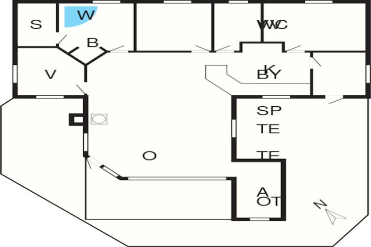 Maison de vacances pour 8 a Aabenraa - Plan