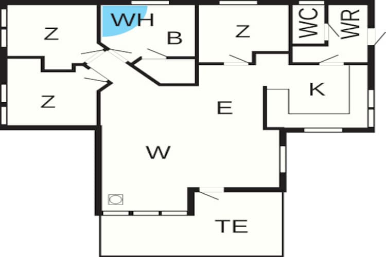 7 persoons vakantie huis in Ulfborg-By Traum-Plattegrond