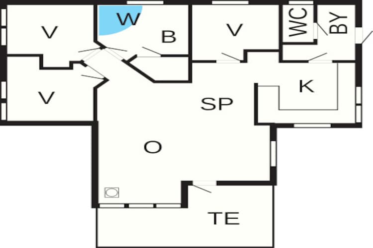 7 persoons vakantie huis in Ulfborg-By Traum-Plattegrond