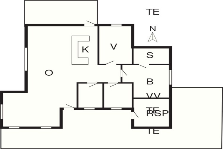 6 persoons vakantie huis in Ringkøbing-By Traum-Plattegrond