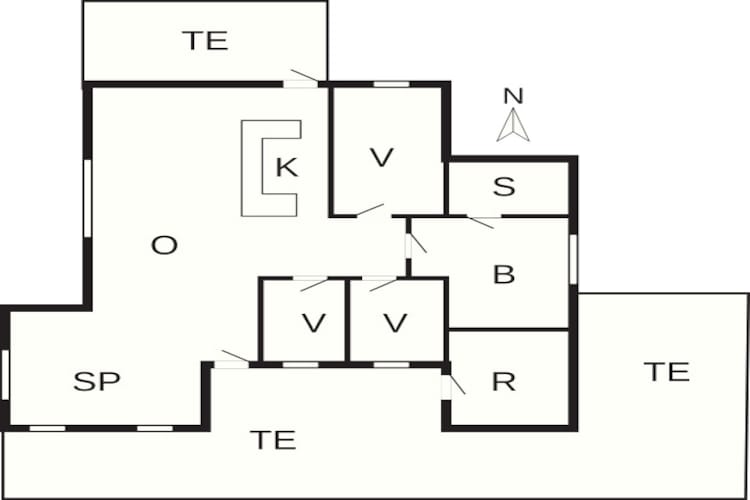 6 persoons vakantie huis in Ringkøbing-By Traum-Plattegrond