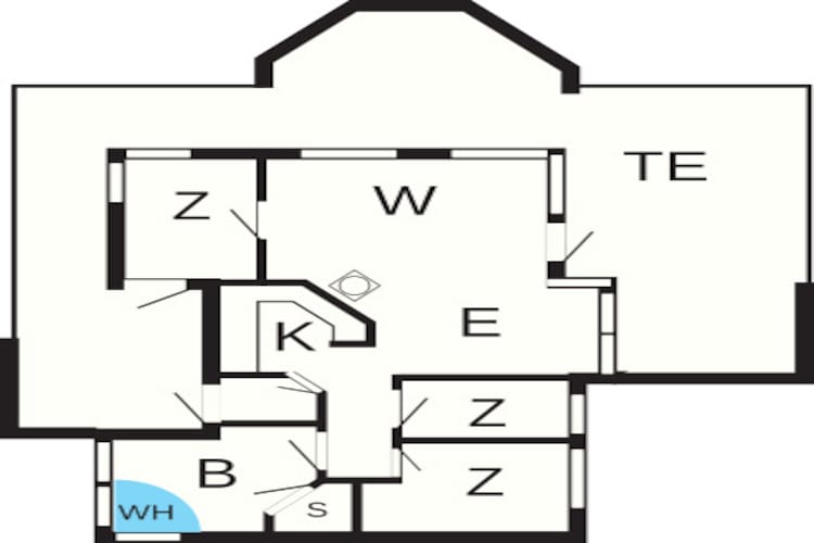 8 persoons vakantie huis in Ebeltoft-By Traum-Plattegrond
