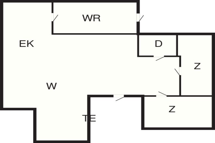 5 persoons vakantie huis in Jægerspris-By Traum-Plattegrond