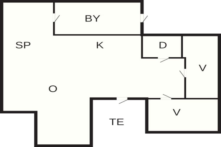 5 persoons vakantie huis in Jægerspris-By Traum - Plattegrond