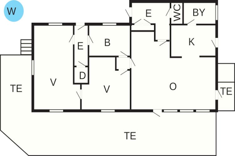 33287-TROLLHAUGEN - Plattegrond