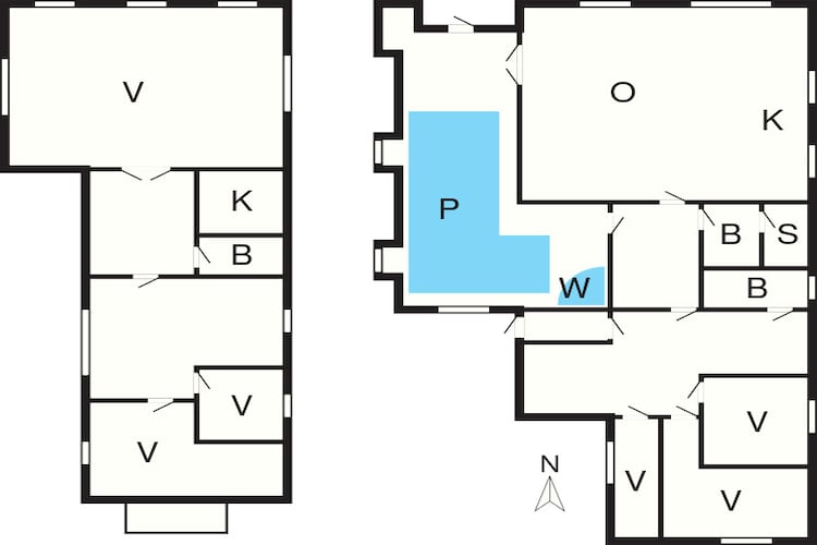 Maison de vacances pour 16 a Aabenraa-Plan d'étage