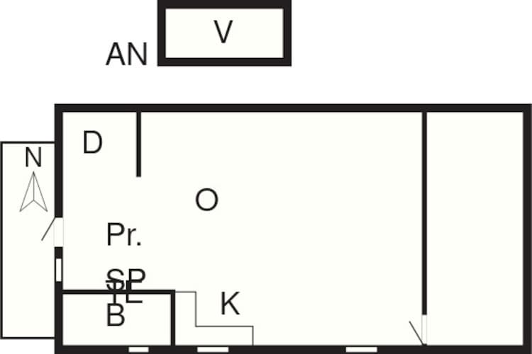 6 Personen Ferienhaus in ASKERÖN-By Traum - Grundriss