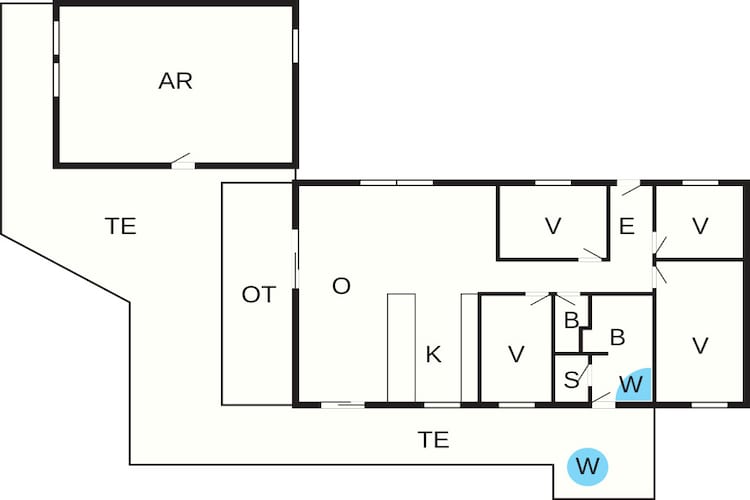 17 persoons vakantie huis in Roslev-By Traum - Plattegrond