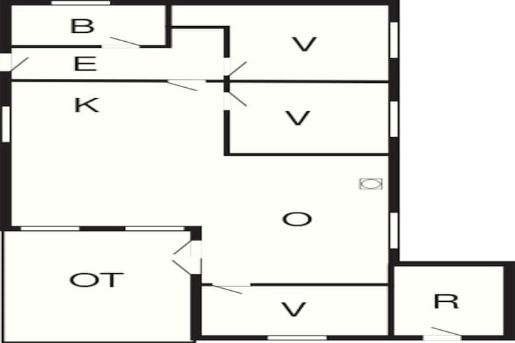 6 persoons vakantie huis in Læsø-By Traum-Plattegrond