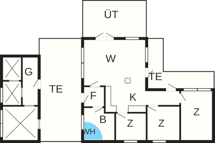 6 persoons vakantie huis in Ålbæk-By Traum-Plattegrond