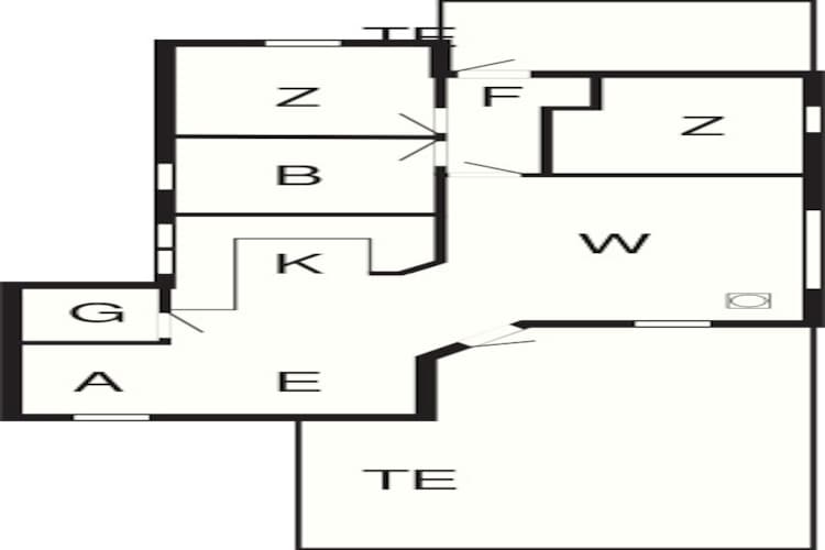 6 person holiday home in Silkeborg-By Traum - Floor plan