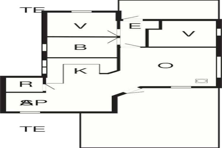 6 person holiday home in Silkeborg-By Traum - Floor plan