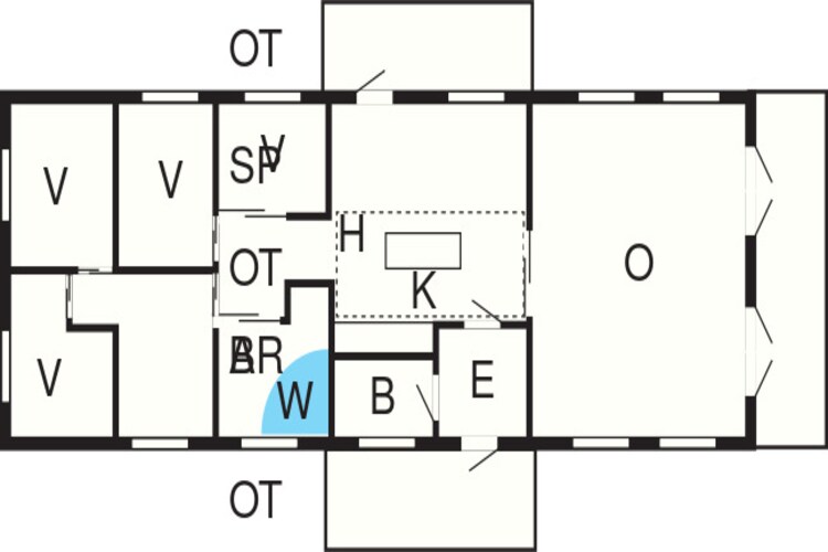 8 persoons vakantie huis in Glesborg-By Traum-Plattegrond