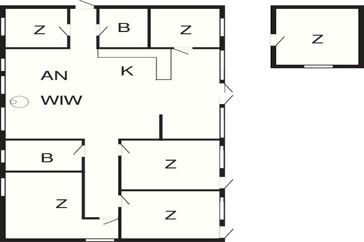 Gezinsparadijs in Kramnitze -- By Traum Ferienwohnungen-Plattegrond