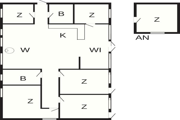 Gezinsparadijs in Kramnitze -- By Traum Ferienwohnungen-Plattegrond