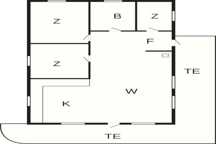 6 persoons vakantie huis in Dronningmølle-By Traum - Plattegrond