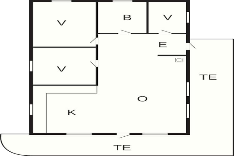 6 persoons vakantie huis in Dronningmølle-By Traum - Plattegrond