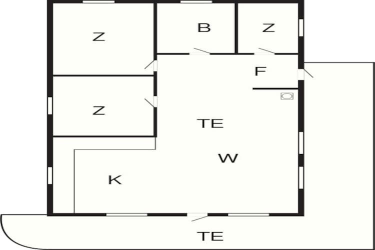 6 persoons vakantie huis in Dronningmølle-By Traum - Plattegrond