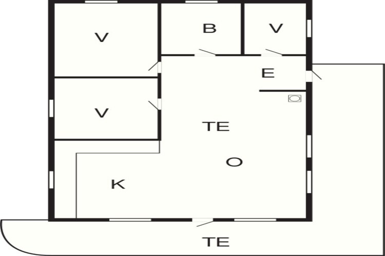 6 persoons vakantie huis in Dronningmølle-By Traum - Plattegrond
