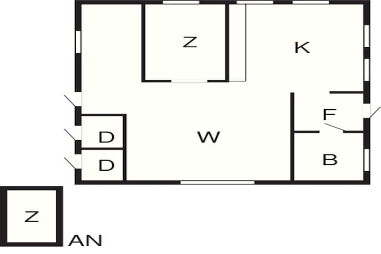 Maison de vacances pour 8 a Tvååker-By Traum-Plan d'étage
