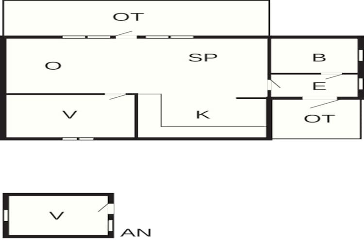 BADSTUGAN-Plattegrond