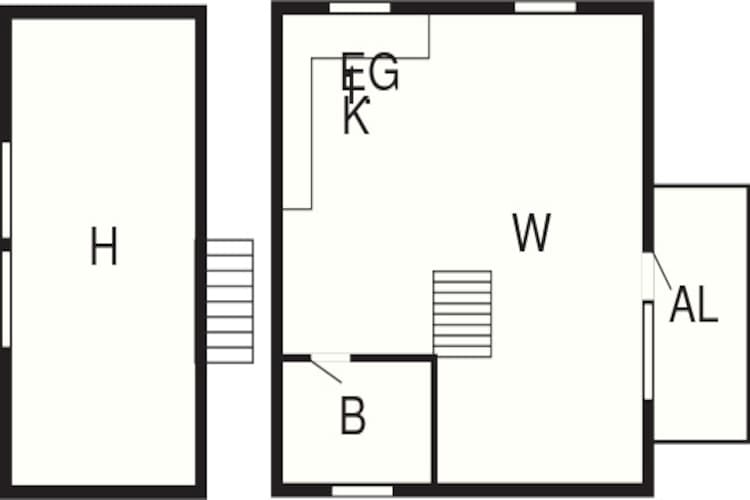 5 Personen Ferienhaus in FLODA-By Traum - Grundriss