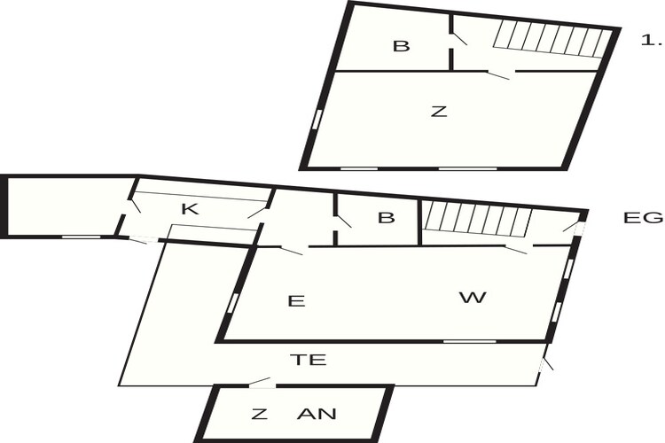 4 persoons vakantie huis in Ærøskøbing-By Traum - Plattegrond