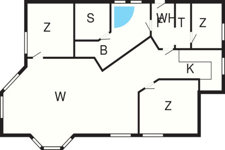 6 persoons vakantie huis in Humble-By Traum-Plattegrond