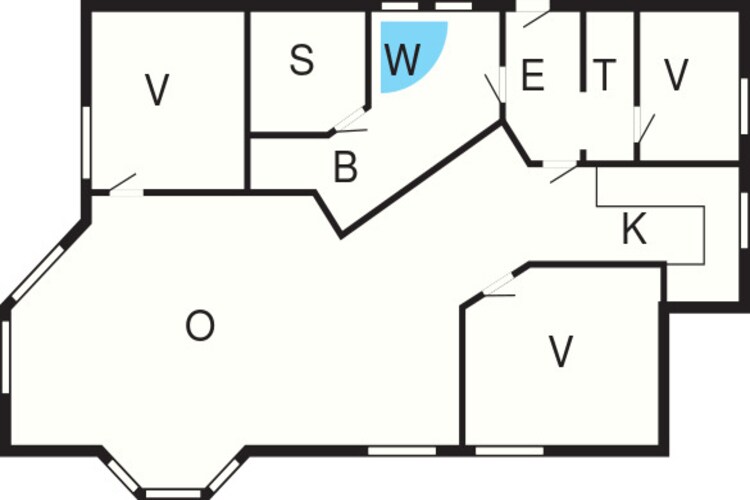 6 persoons vakantie huis in Humble-By Traum-Plattegrond