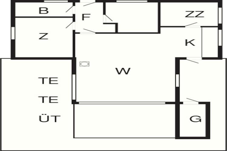 6 persoons vakantie huis in Læsø-By Traum-Plattegrond