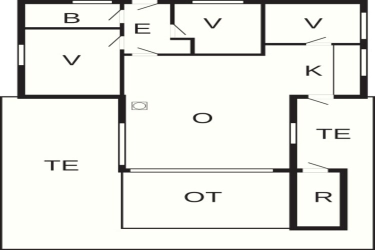 6 persoons vakantie huis in Læsø-By Traum - Plattegrond