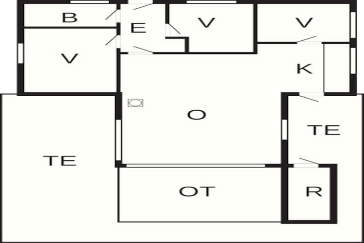 6 persoons vakantie huis in Læsø-By Traum - Plattegrond
