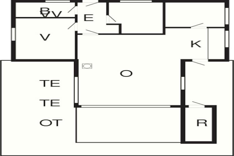 6 persoons vakantie huis in Læsø-By Traum - Plattegrond