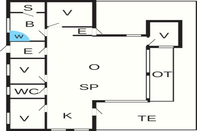 Kusthaven Toevluchtsoord -- By Traum Ferienwohnungen - Plattegrond