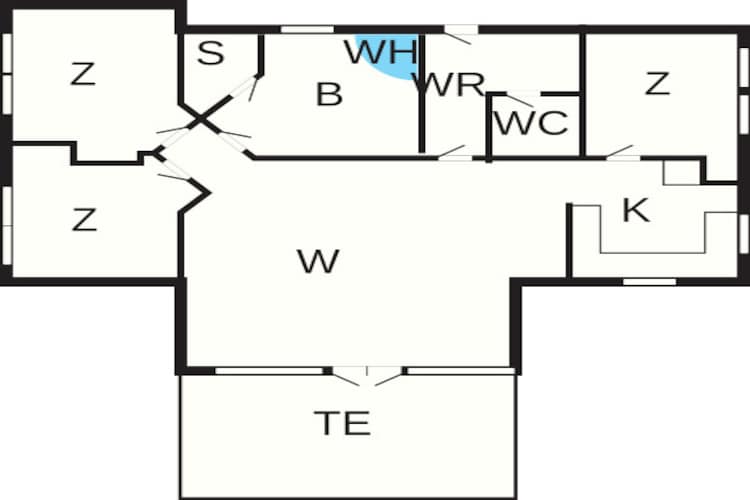 6 persoons vakantie huis in Vinderup-By Traum - Plattegrond