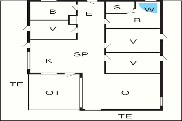 8 persoons vakantie huis in Ålbæk-By Traum - Plattegrond