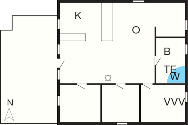 7 persoons vakantie huis in Thisted-By Traum - Plattegrond