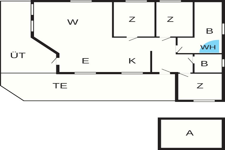 8 persoons vakantie huis in Glesborg-By Traum-Plattegrond