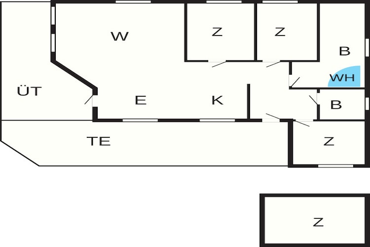 8 persoons vakantie huis in Glesborg-By Traum - Plattegrond