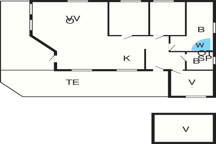 8 persoons vakantie huis in Glesborg-By Traum - Plattegrond