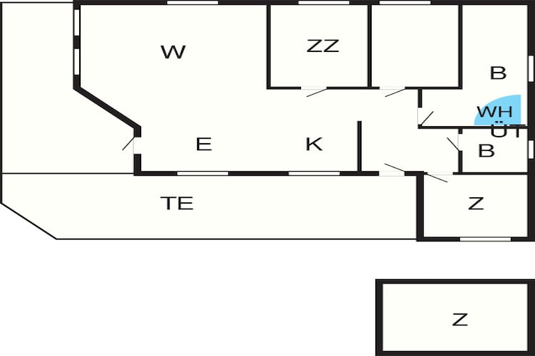 8 persoons vakantie huis in Glesborg-By Traum - Plattegrond