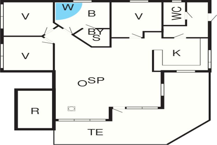 6 persoons vakantie huis in Ansager-By Traum-Plattegrond